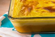 two-layer pumpkin pudding