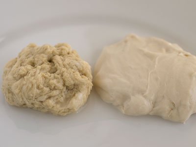 vegetarian meat dough